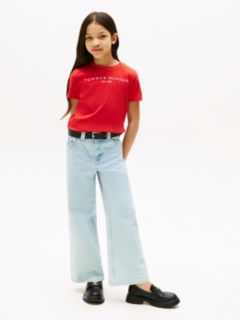Essential Cotton Logo T-Shirt — Red 6