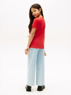 Essential Cotton Logo T-Shirt — Red 8