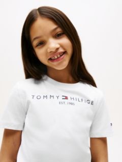 Essential Cotton Logo T-Shirt — White 4