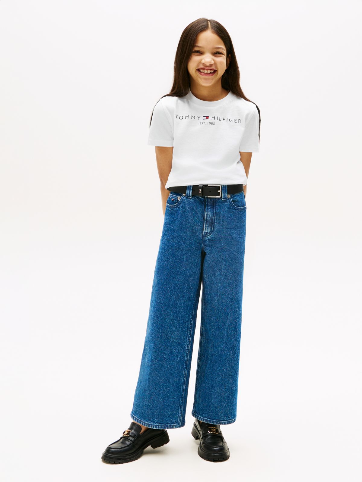Essential Cotton Logo T-Shirt — White