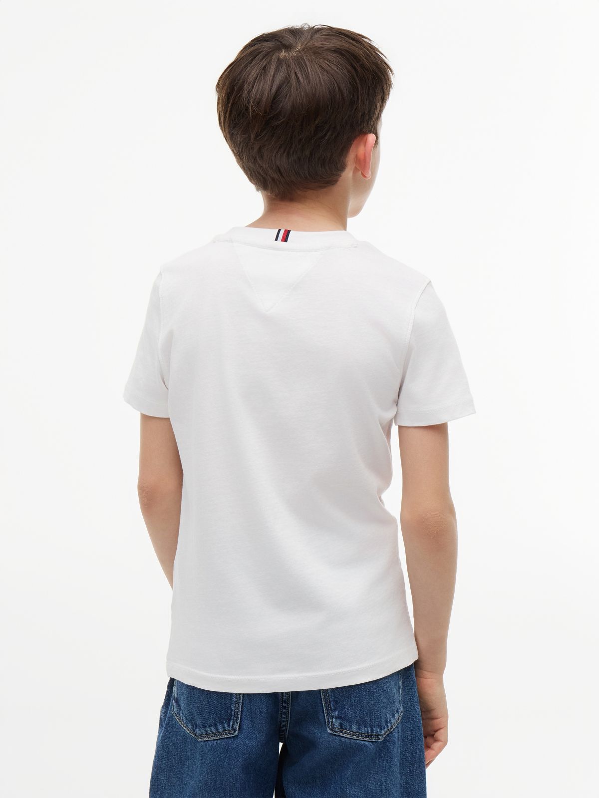 Essential Cotton Logo T-Shirt — White