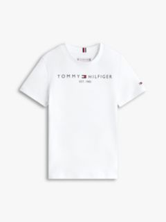 Essential Cotton Logo T-Shirt — White 9