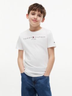 Essential Cotton Logo T-Shirt — White 1