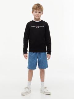 Essential Logo Sweatshirt — Black 3