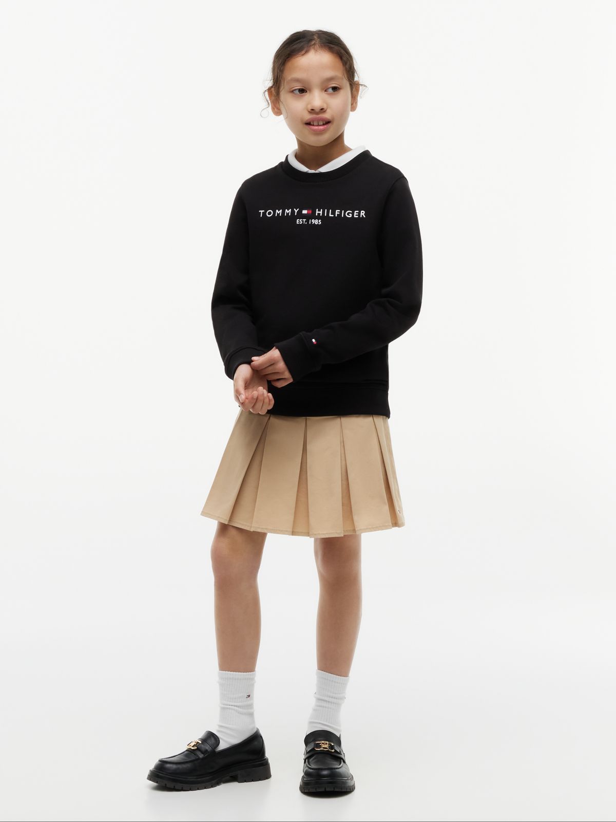 Essential Logo Sweatshirt — Black
