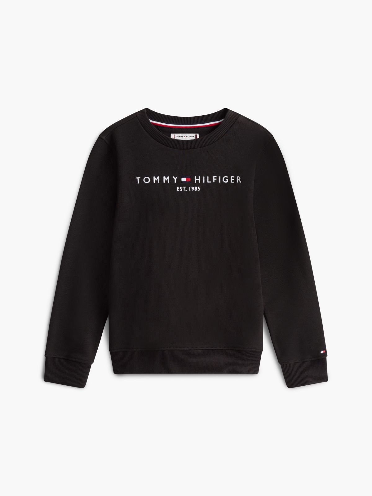 Essential Logo Sweatshirt — Black