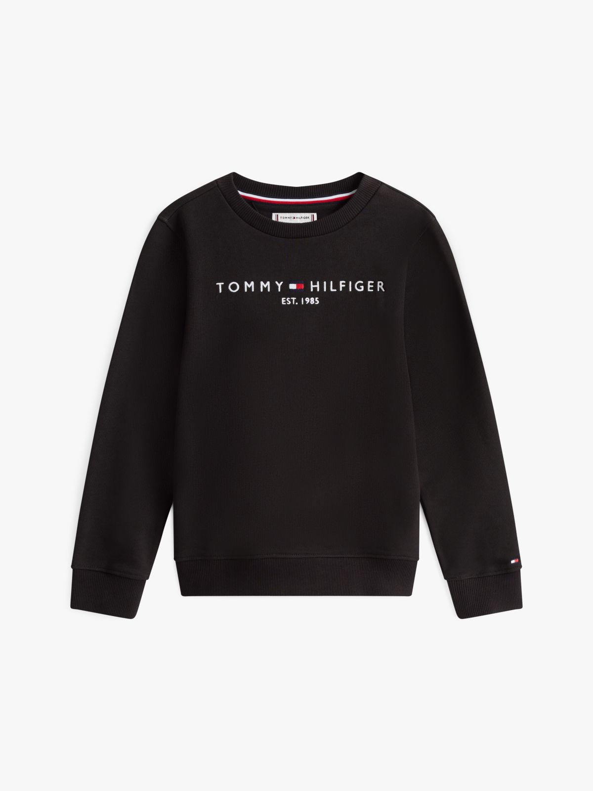 Essential Logo Sweatshirt — Black