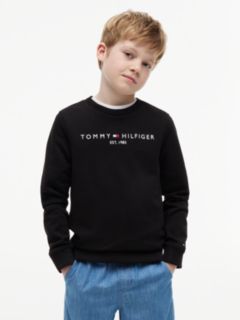 Essential Logo Sweatshirt — Black 1
