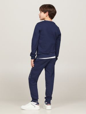 | Blue Logo Tommy Hilfiger Essential | Sweatshirt