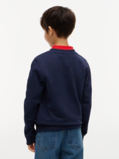 Essential Logo Sweatshirt — Blue 7
