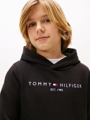  Tommy Hilfiger Sudadera con capucha para mujer, Negro - : Ropa,  Zapatos y Joyería