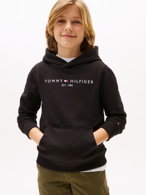 Black hoodie on sale tommy hilfiger