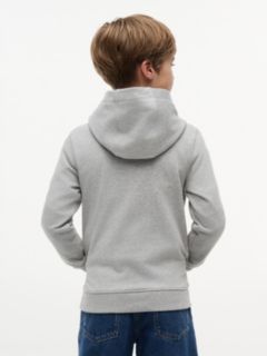 Essential Logo Pure Cotton Hoody — Grey 7