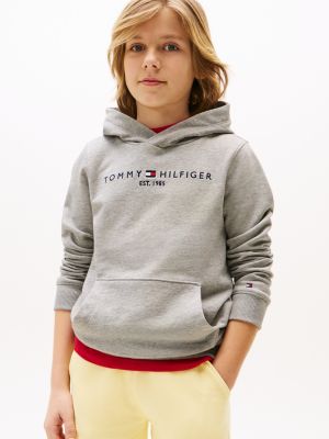 Tommy Hilfiger WCC Logo Hoody, Sudadera Con Capucha Hombre, Gris (Grey),  M-G : : Ropa, Zapatos y Accesorios