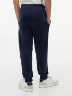 Essential Pure Cotton Logo Joggers — Blue 6