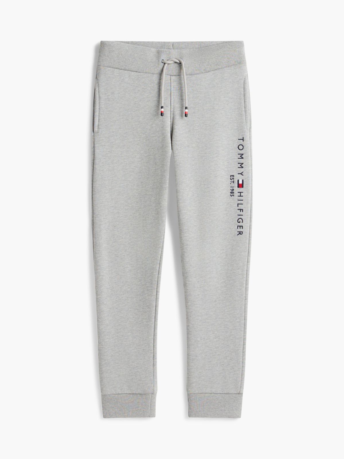 Essential Pure Cotton Logo Joggers — Grey