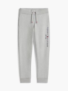 Essential Pure Cotton Logo Joggers — Grey 6