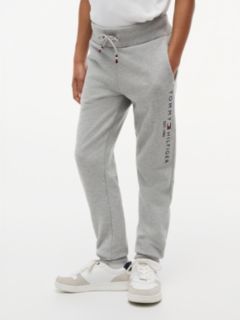 Essential Pure Cotton Logo Joggers — Grey 1