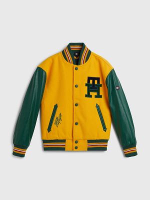 Veste Letterman mixte ?� monogramme | JAUNE | Tommy Hilfiger