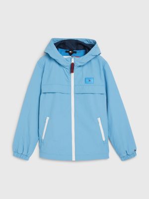 Tommy hilfiger hotsell windbreaker blue