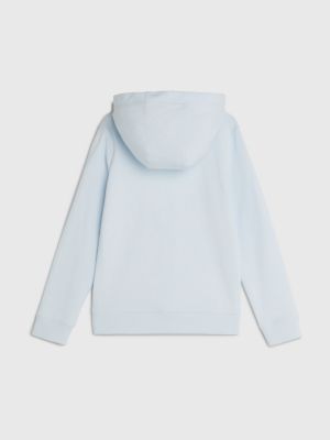 blau essential hoodie aus terry für kids unisex - tommy hilfiger