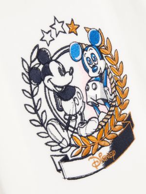 weiß disney x tommy genderneutrales t-shirt mit wappen für maedchen - tommy hilfiger