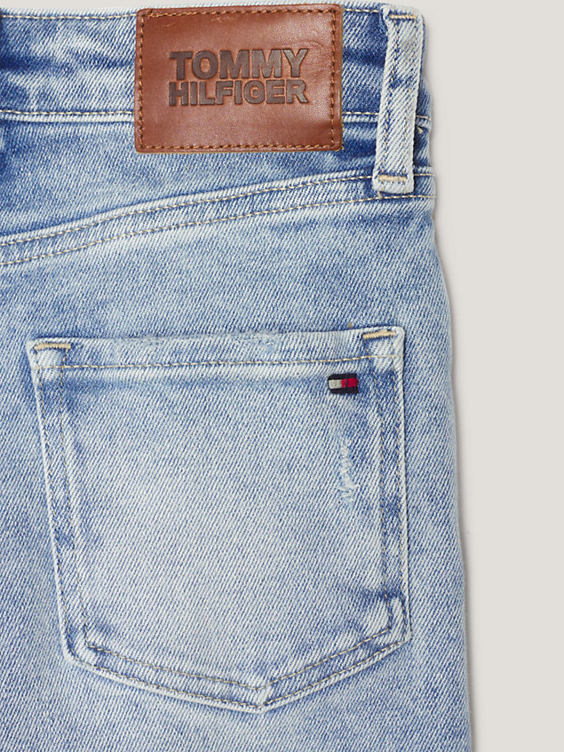 denim genderneutrale archive jeans mit fade-effekt für kids unisex - tommy hilfiger