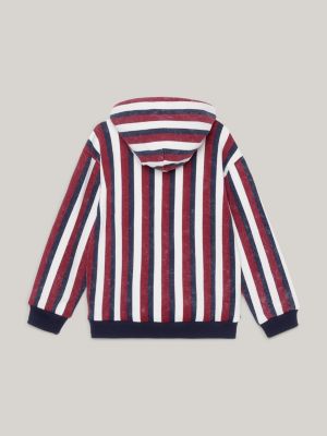 Vertical hot sale stripe hoodie