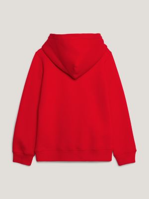 Tommy hilfiger on sale red fleece