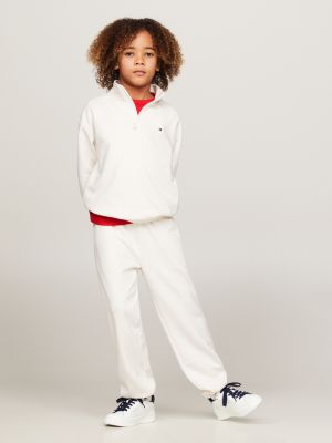 brown essential jogginghose mit bündchen für unisex kinder - tommy hilfiger