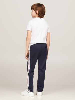 Mens tommy best sale hilfiger tape joggers