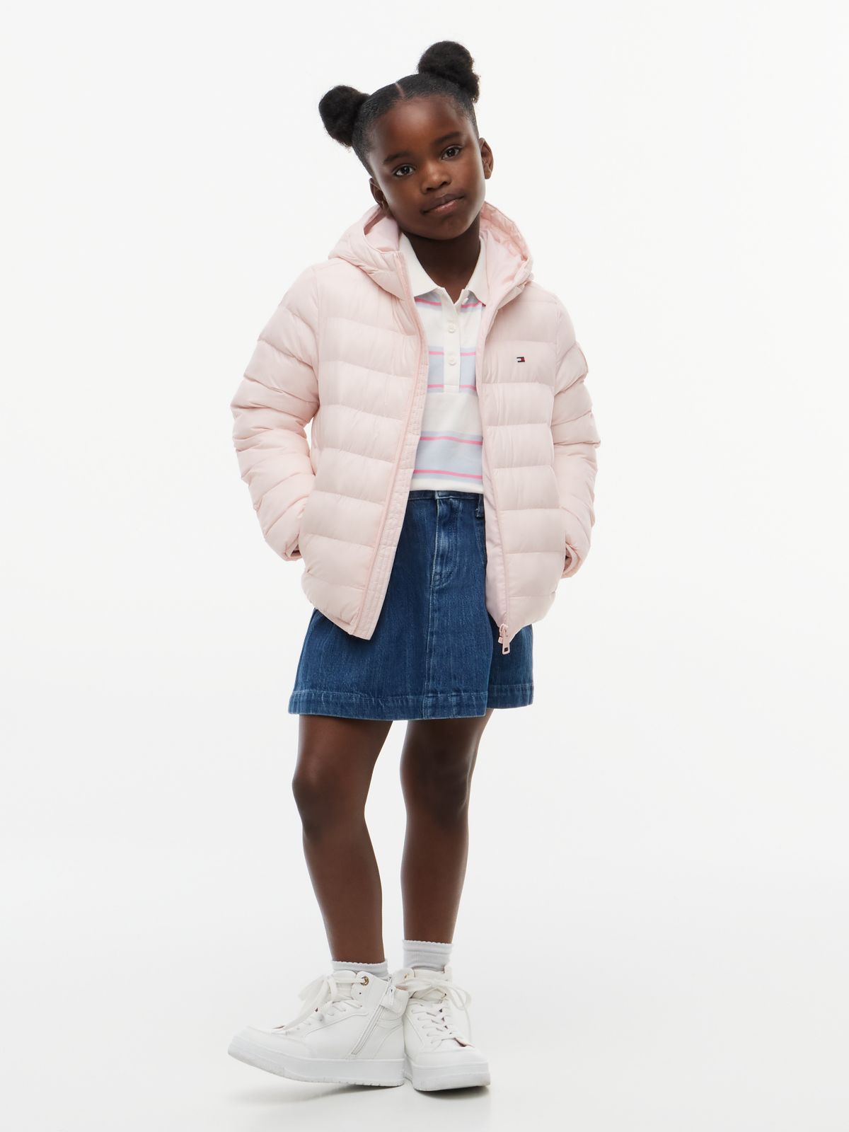 Essential Ultra Light Hooded Jacket — Pink