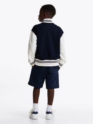 multi oversized bomber jacket for kids gender inclusive tommy hilfiger