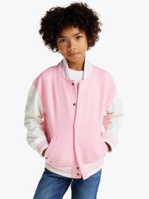 multi oversized bomberjack voor kinderen gender inclusive - tommy hilfiger