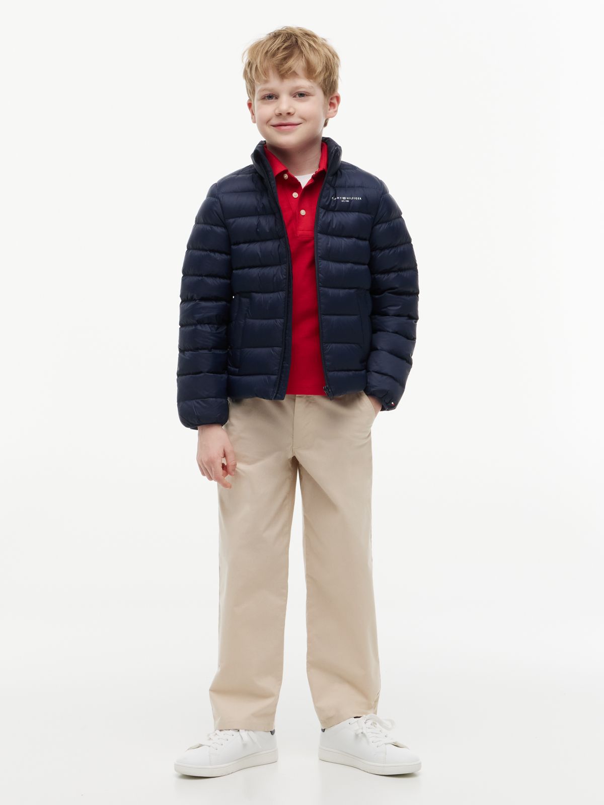 Essential Lightweight Down Jacket — Blue