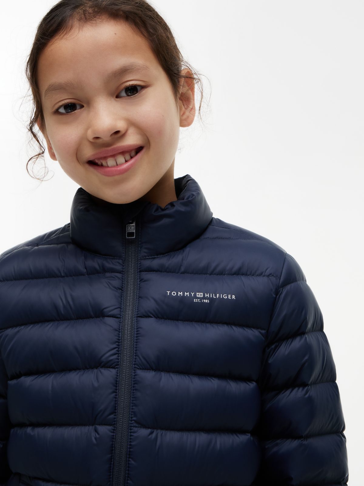 Essential Lightweight Down Jacket — Blue