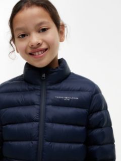 Essential Lightweight Down Jacket — Blue 6