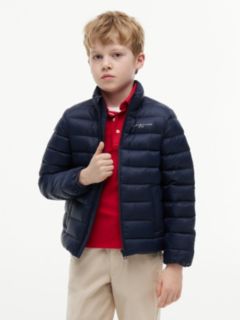 Essential Lightweight Down Jacket — Blue 1