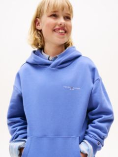 Logo Regular Fleece Hoody — Pink 3