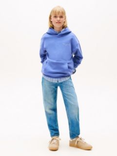 Logo Regular Fleece Hoody — Pink 5