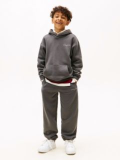 Logo Regular Fleece Hoody — Pink 5