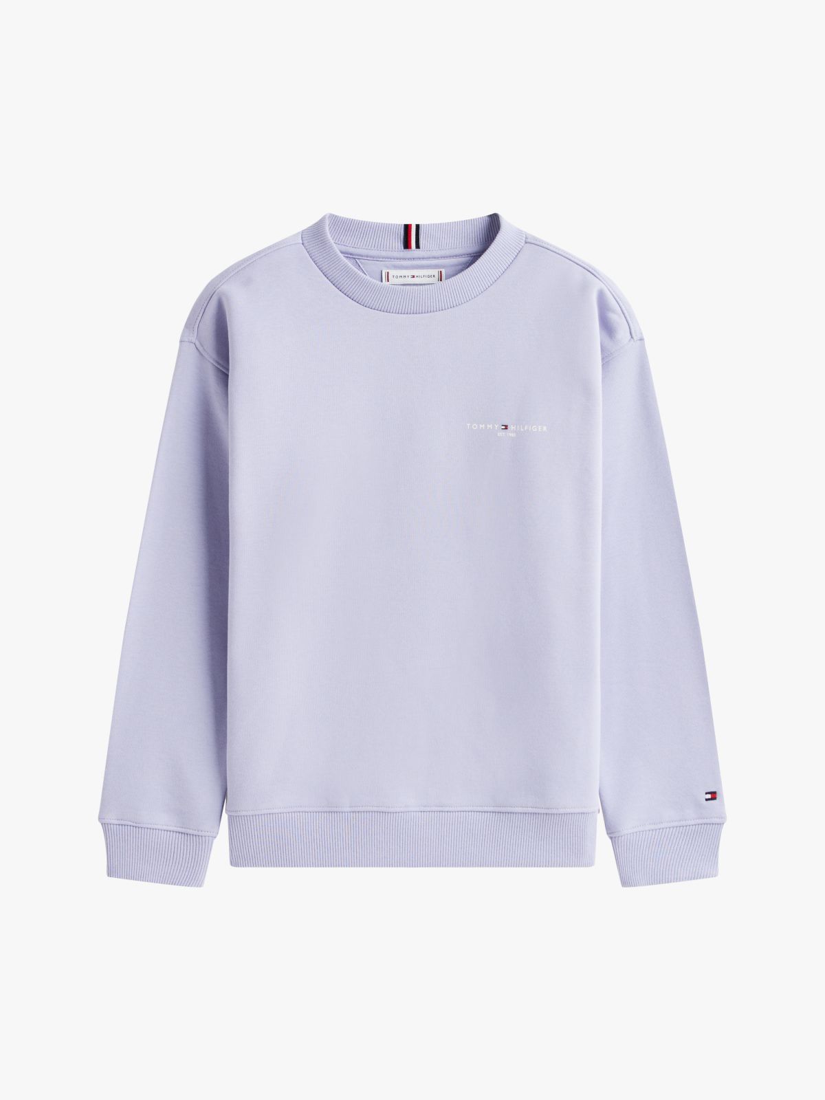 Brushed Fleece Logo Sweatshirt — Blue