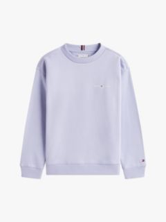 Brushed Fleece Logo Sweatshirt — Blue 9