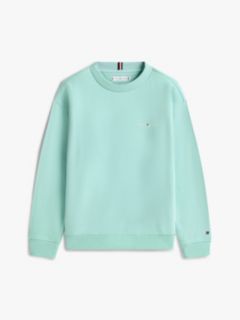 Brushed Fleece Logo Sweatshirt — Blue 9