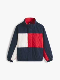Heritage Colour-Blocked Relaxed Jacket — Blue 11