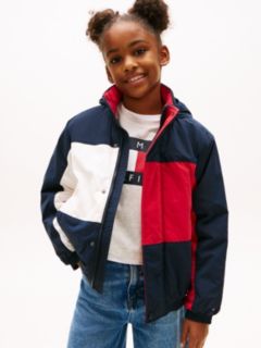 Heritage Colour-Blocked Relaxed Jacket — Blue 2