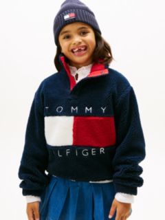 Heritage Flag Teddy Fleece Sweatshirt — Blue 2