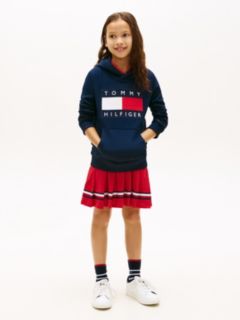 Heritage Flag Badge Terry Hoody — Blue 6