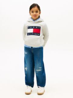 Heritage Flag Badge Terry Hoody — Grey 6