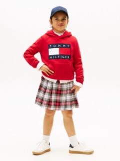 Heritage Flag Badge Terry Hoody — Red 6